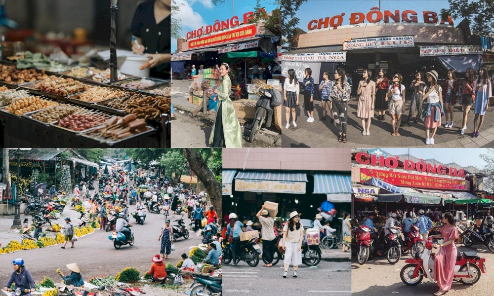 Check-in chợ Đông Ba